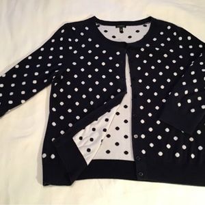 TALBOTS NAVY SWEATER SIZE L